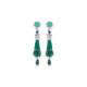 Emerald earrings