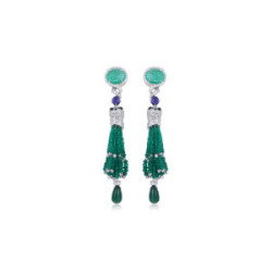 Emerald earrings