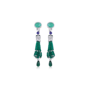 Pendientes esmeralda