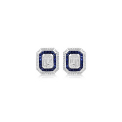 Sapphire earrings