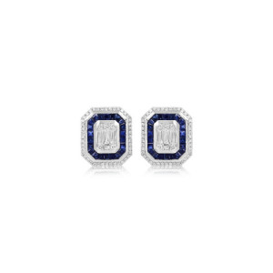 Sapphire earrings