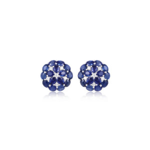 Sapphire earrings