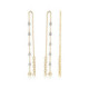 Gold Earrings Accessory